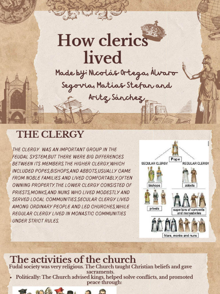 How Clerics Lived - Compresseddddddddddddd | PDF | Clergy | Monastery
