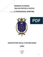 Arquitetura Naval e Estabilidade (ANE)