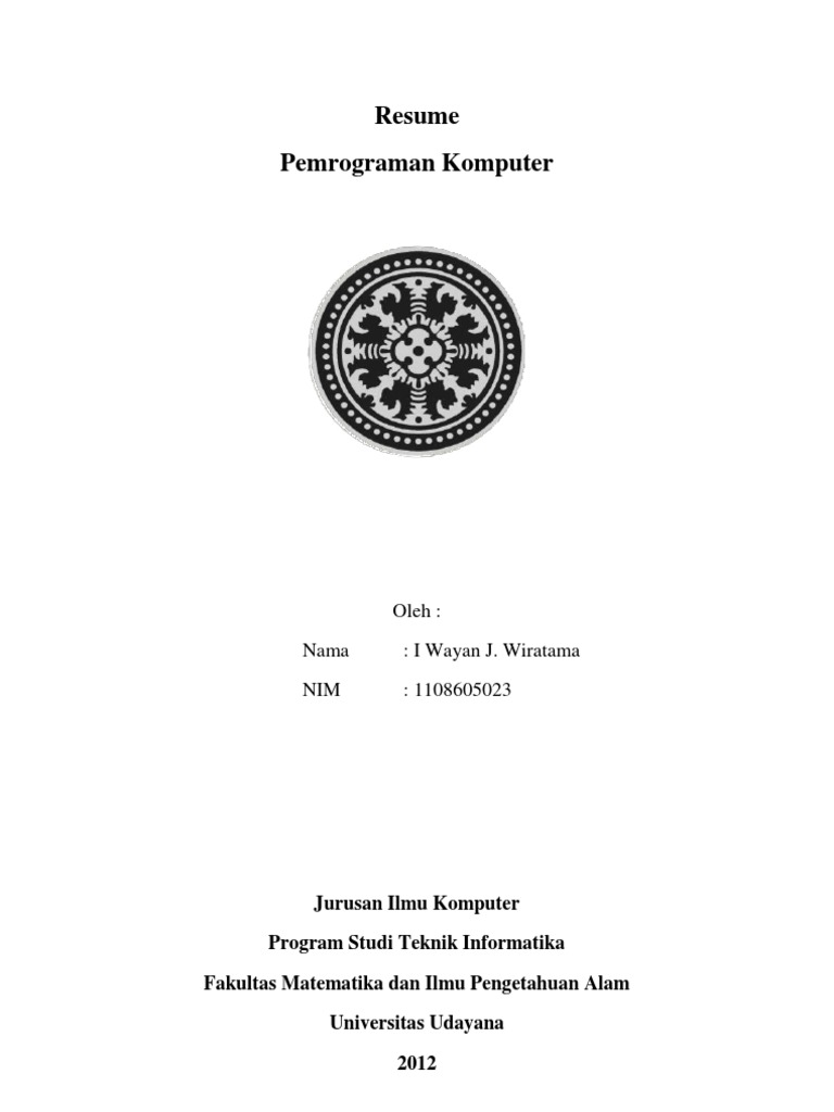 Panduan Pemrograman C: Array dan Fungsi | PDF