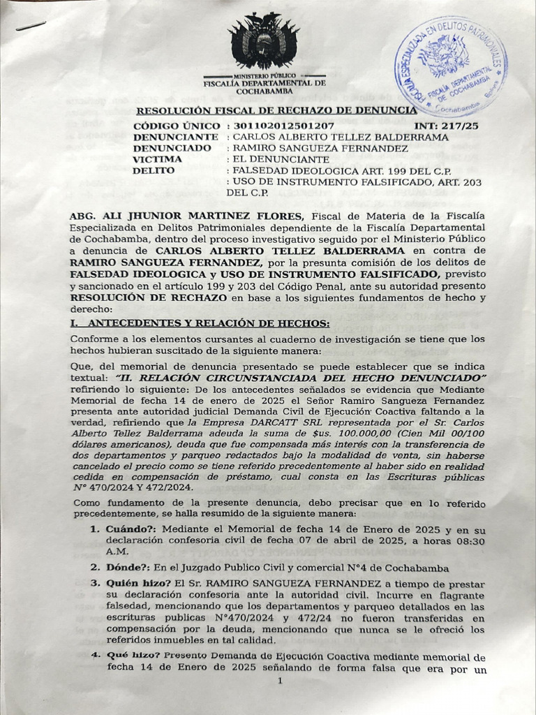 RECHAZO | PDF