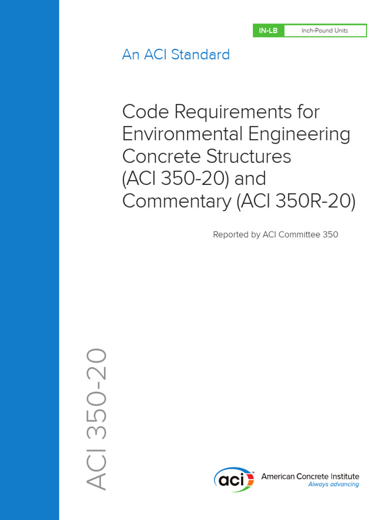 ACI 350-20 Code Requirements Overview | PDF