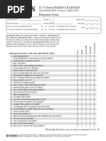 Autism Behavior Checklist for Parents | PDF | Autism | Behavioural Sciences
