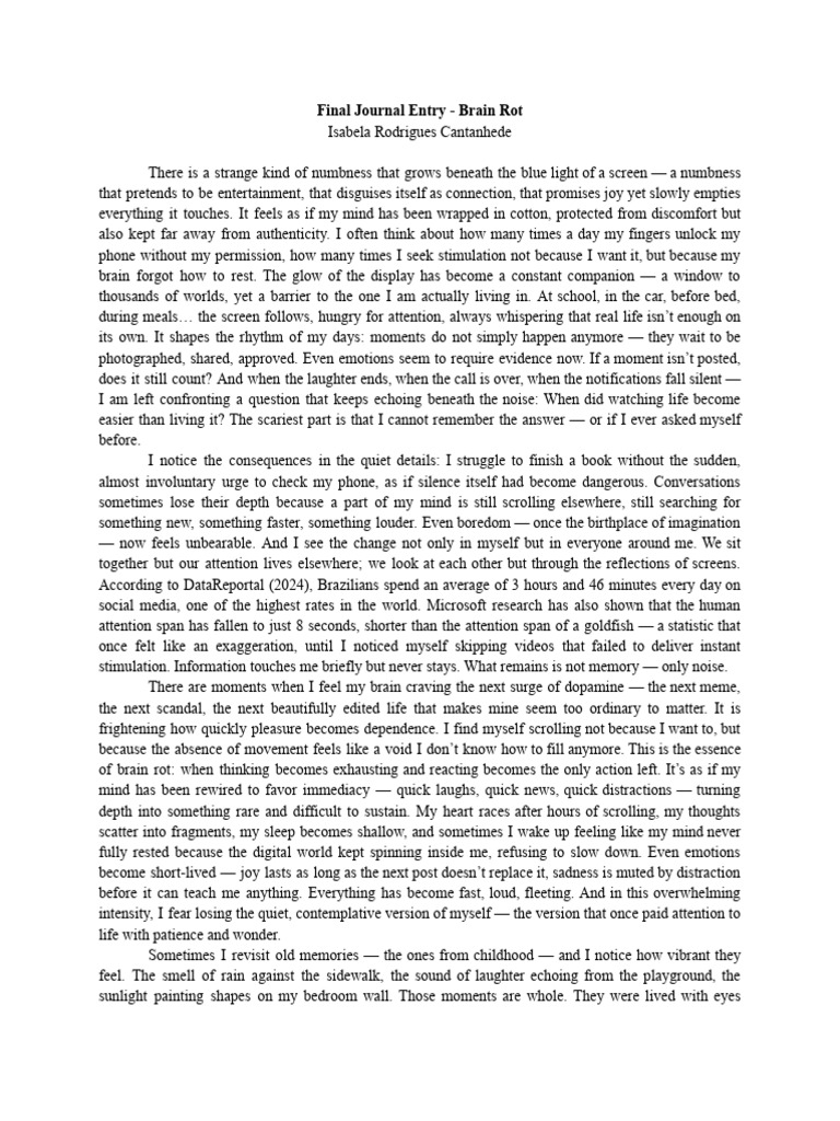 Brainrot Text | PDF