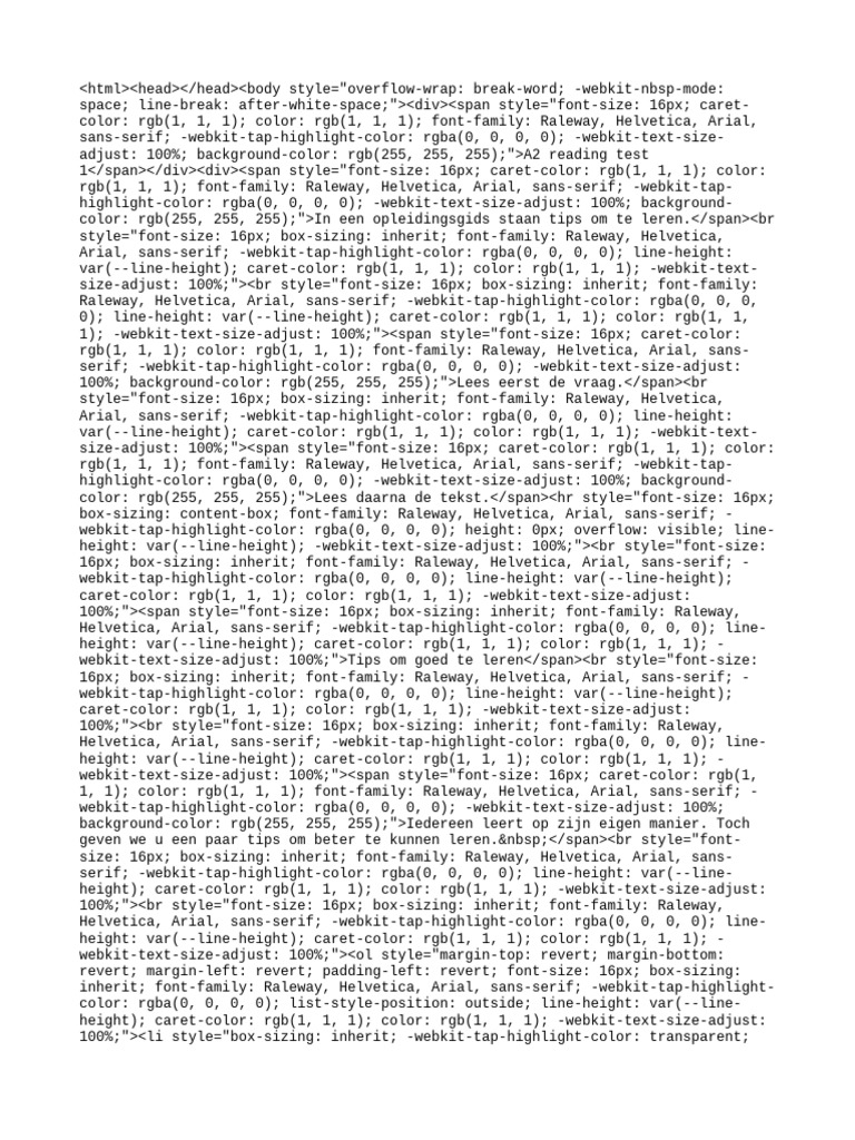 Reading Test | PDF