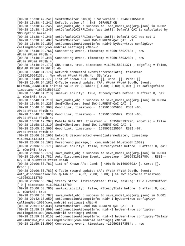 Network Connection Log Analysis | PDF | Computer File Formats ...