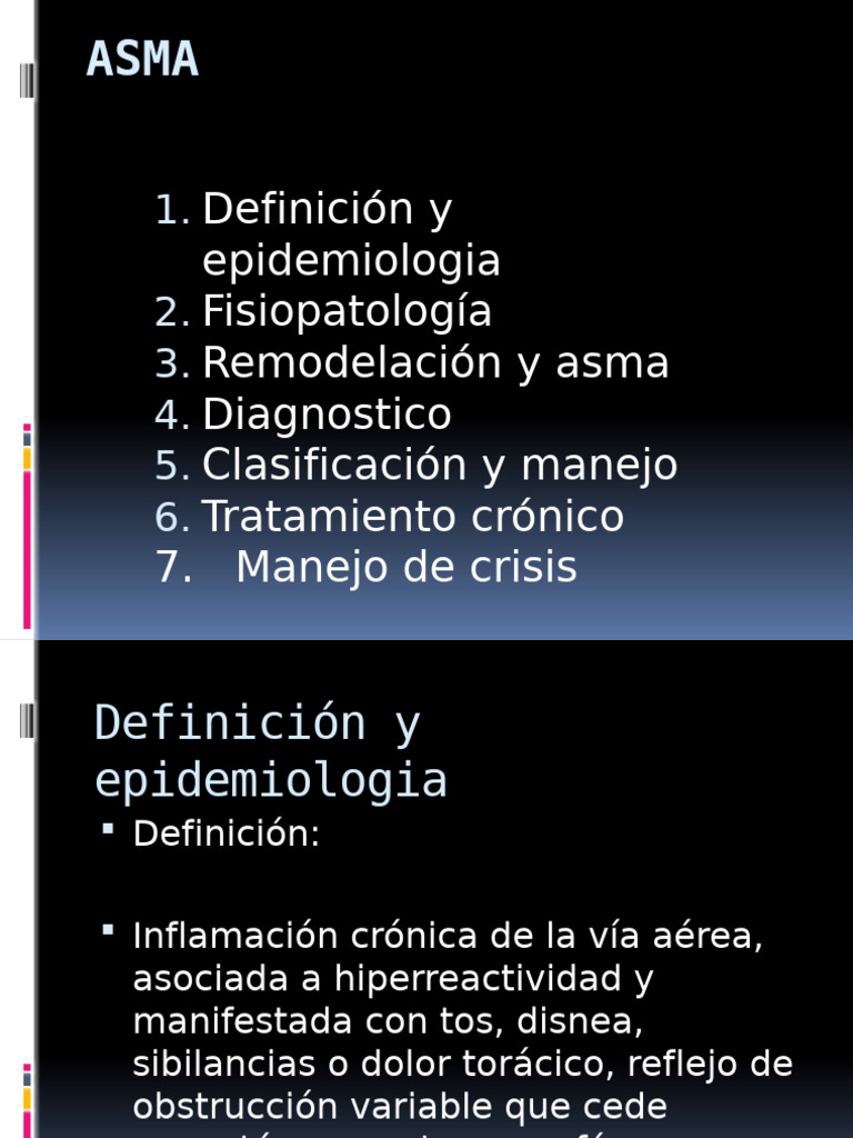 Guía Completa sobre el Asma: Diagnóstico y Tratamiento | PDF | Asma ...