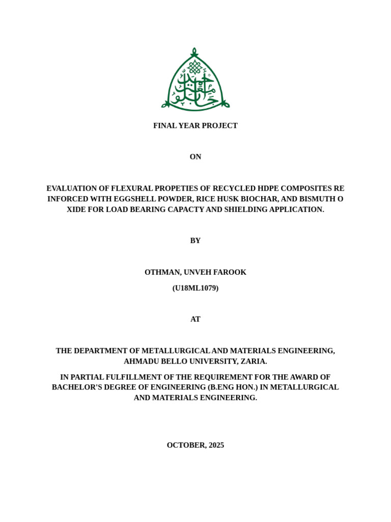 Fk Project | PDF | Composite Material | Strength Of Materials