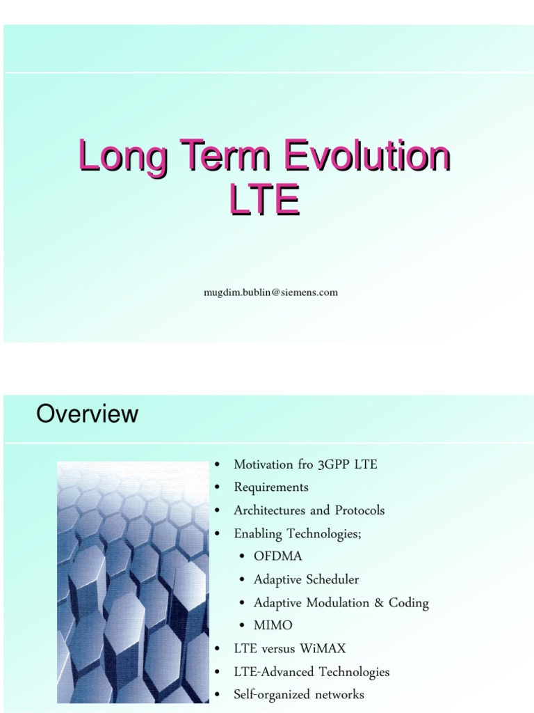LTE Modulation Techniques Overview | PDF