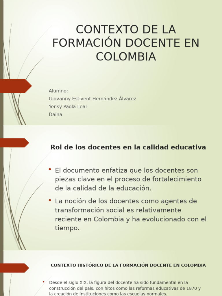 Analisis Docente | PDF | Enseñando | Maestros