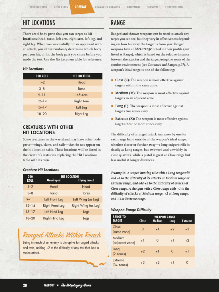 Fallout Core Rulebook Digital Release - February 2023-30 | PDF | Gaming ...