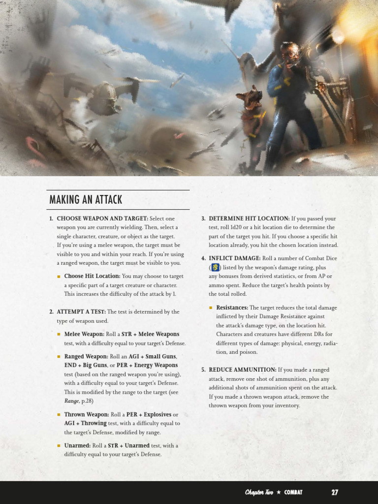 Fallout Core Rulebook Digital Release - February 2023-29 | PDF ...