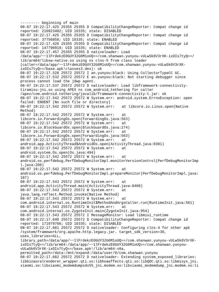 Android Compatibility Change Log | PDF | Java (Programming Language ...