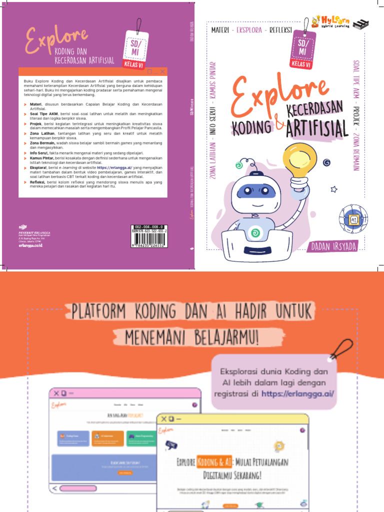 Explore Koding & Kecerdasan Artifisial SD-MI Kelas VI-DUMMY | PDF