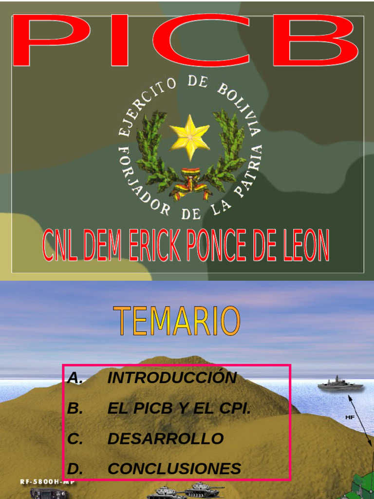 Proceso de Inteligencia en Combate PICB | PDF | Personal (militar)