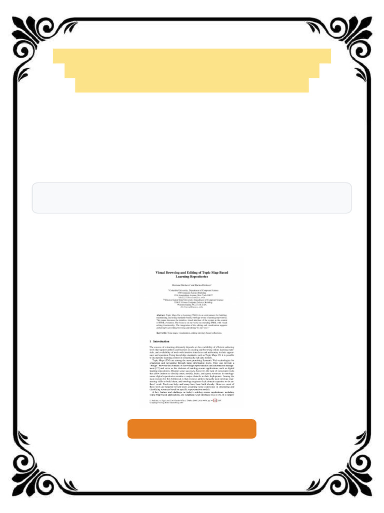 Visual Browsing and Editing of Topic Map Based Learning Repositories ...