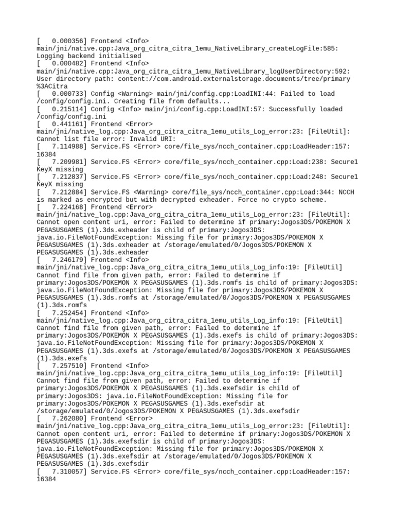 citra_log.txt.old | PDF | Software | System Software