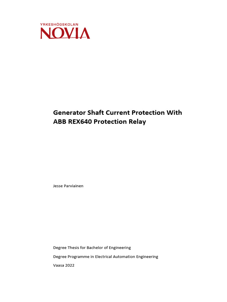Generator Shaft Current Protection Guide | PDF | Electric Generator ...