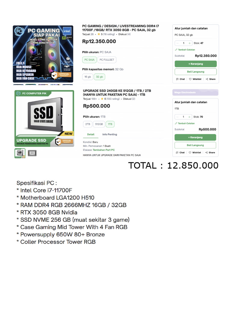 Request PC Windows | PDF