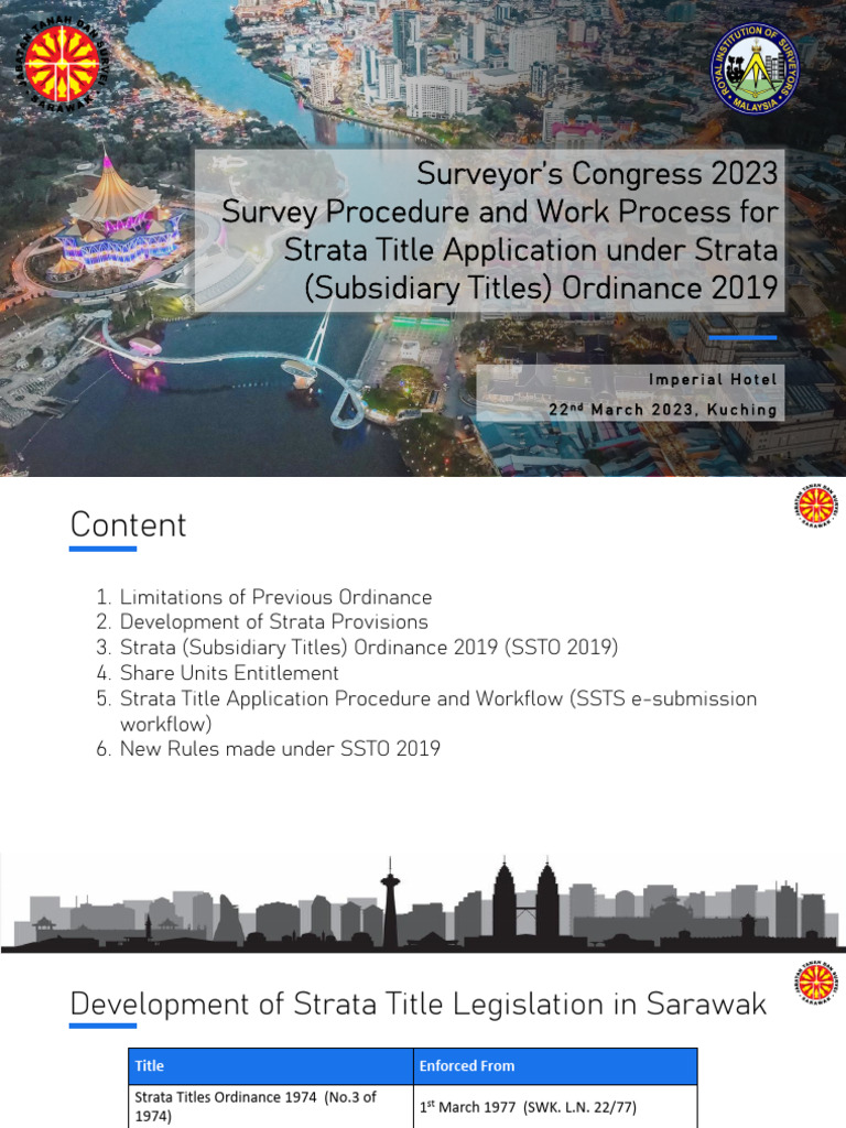 Strata Title Application Procedures 2023 | PDF | Surveying | Land Law