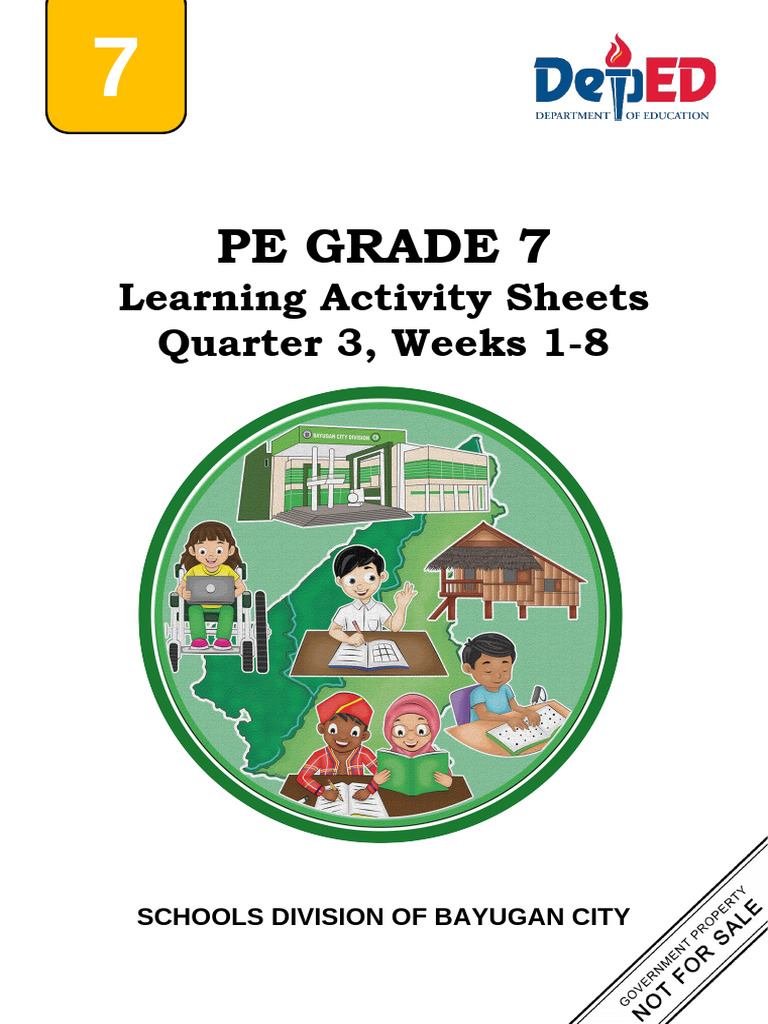 PE Grade 7 Learning Activity Sheets | PDF