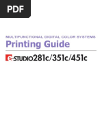 Printing Guide: Multifunctional Digital Color Systems