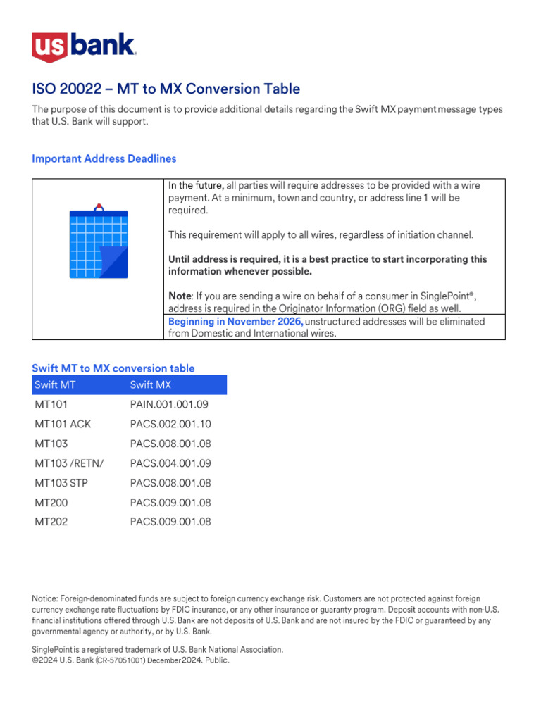 MT MX Conversion Table 1 | PDF