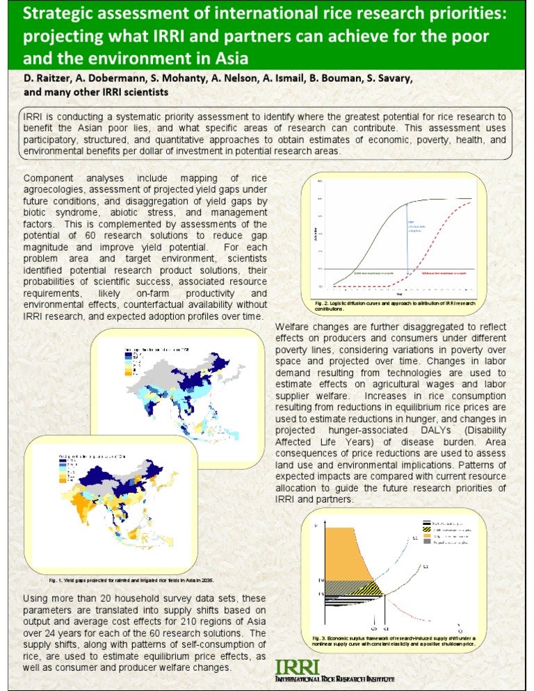 Rice Research Priorities for Asia's Poor | PDF | International Rice ...