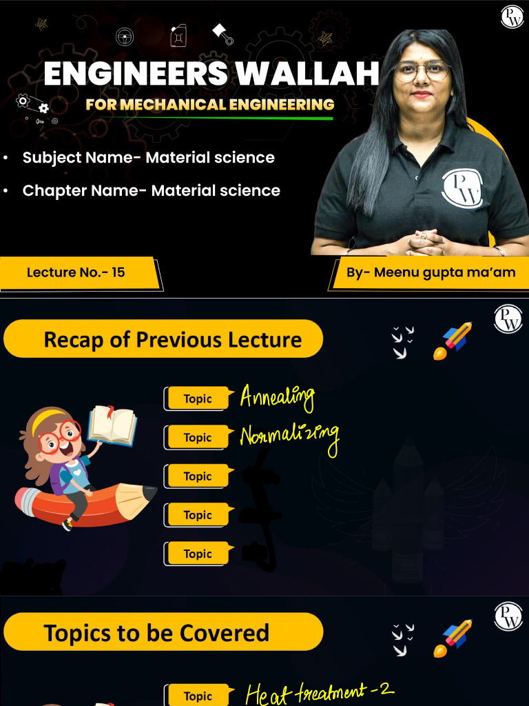 Material Science 15 - Class Notes | PDF
