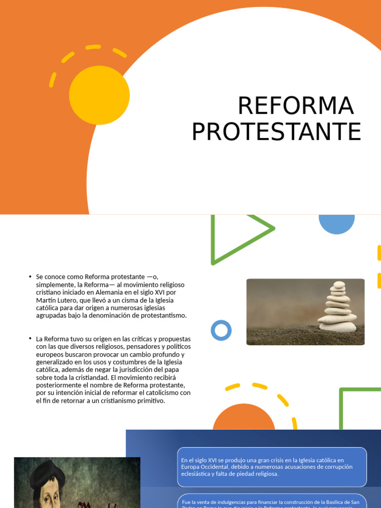 Orígenes y Consecuencias de la Reforma Protestante | PDF ...