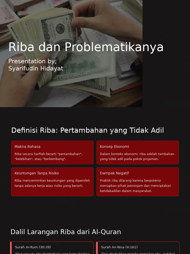 Riba Dan Problematikanya | PDF