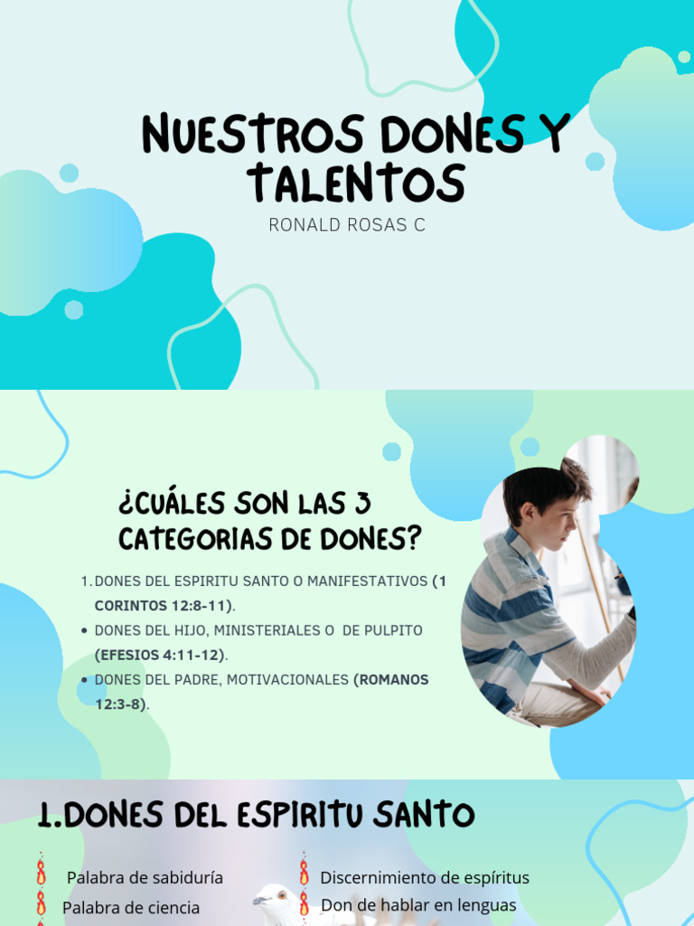 Tipos de Dones Espirituales y Su Importancia | PDF