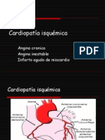 Cardiopatia Isquemica Clase Rotatorio 2012