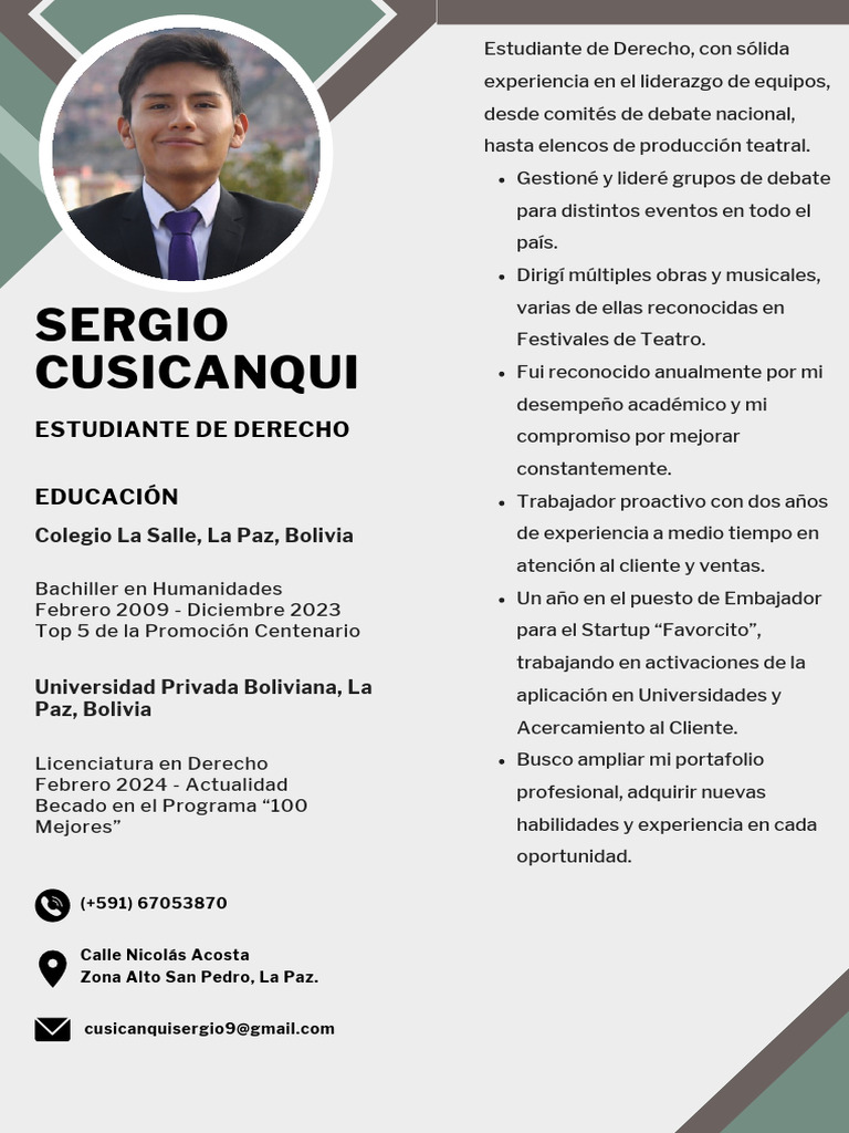 CV Modelo | PDF