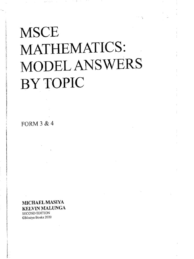 Mathematics For Senior Secondary Complete | PDF
