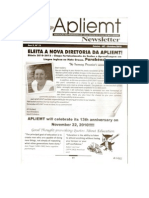 Apliemt Newsletter, ano x, n. 15,Cuiabá, outubro 2010