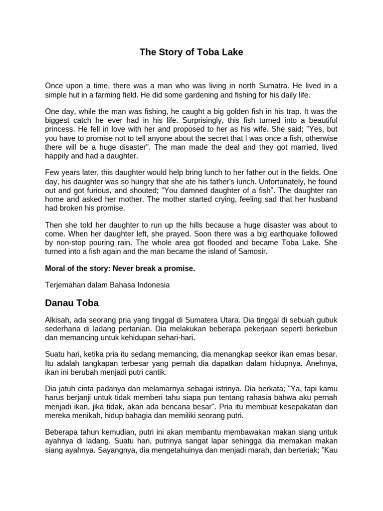 Story Telling Script | PDF