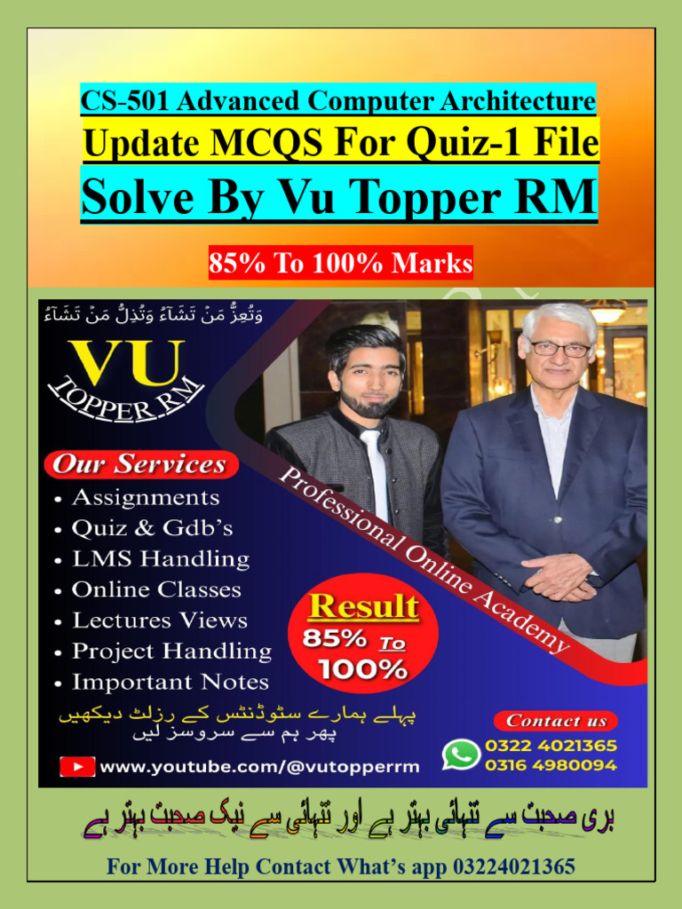 Advanced Computer Architecture MCQs | PDF | Central Processing Unit ...