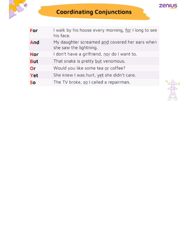 Coordinate Conjunction | PDF