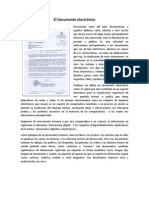 El Documento Electrónico