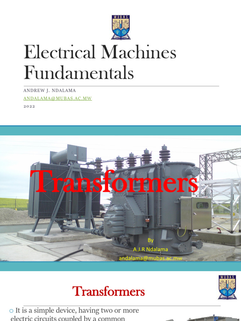 Electrical Machines: Transformers & DC Motors | PDF | Electric Motor ...