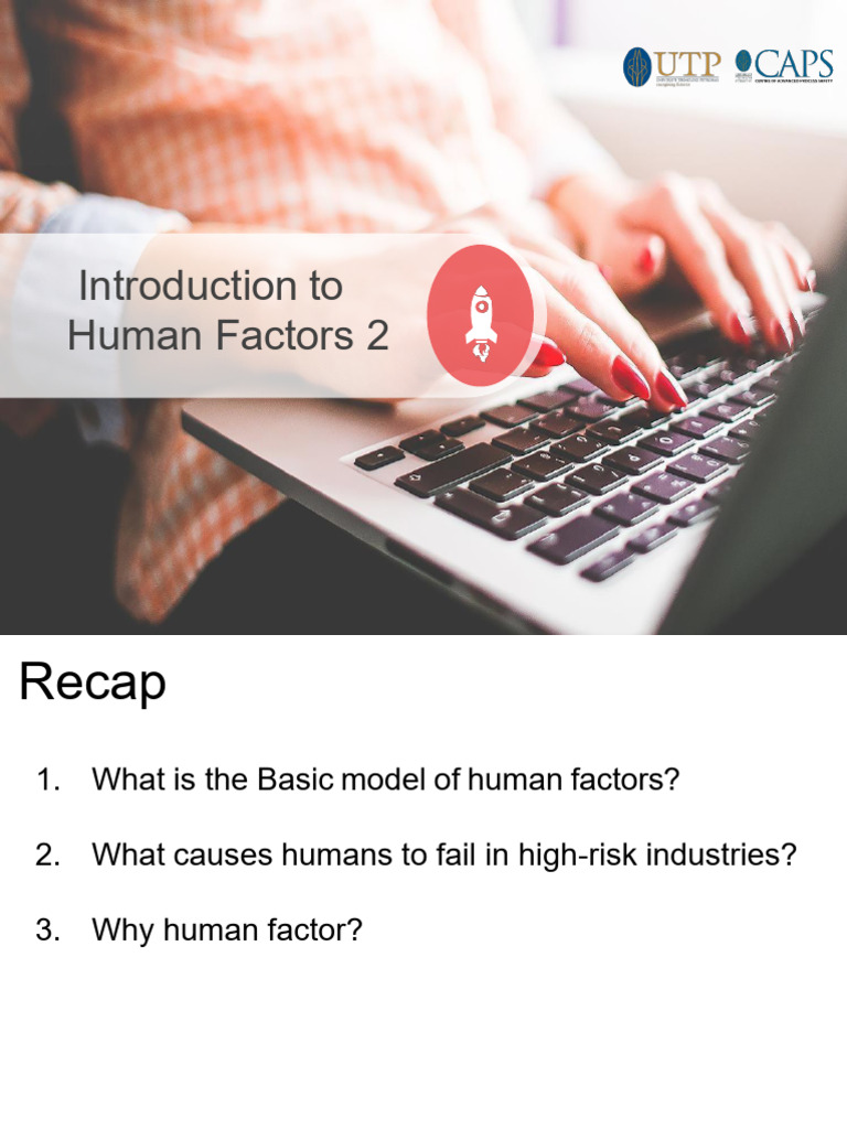 Understanding Human Factors in Safety | PDF | Error | Behavior