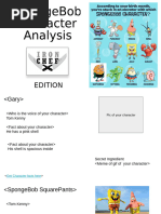 Power Scaling SpongeBob SquarePants | PDF