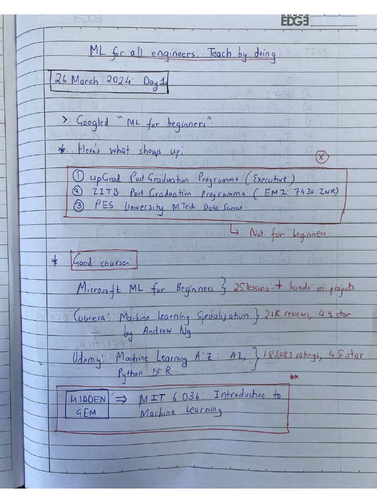 Lecture 1 Notes | PDF
