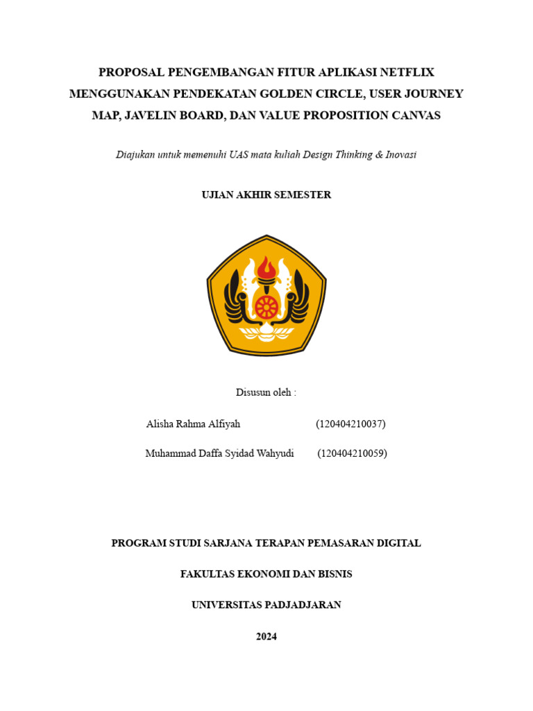 UAS Design Thinking Alisha & Daffa | PDF