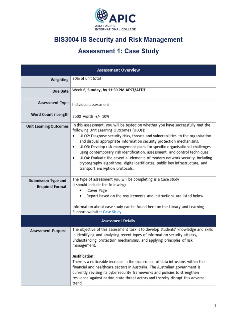 Case Study on Data Breach Analysis | PDF | Computer Security | Security