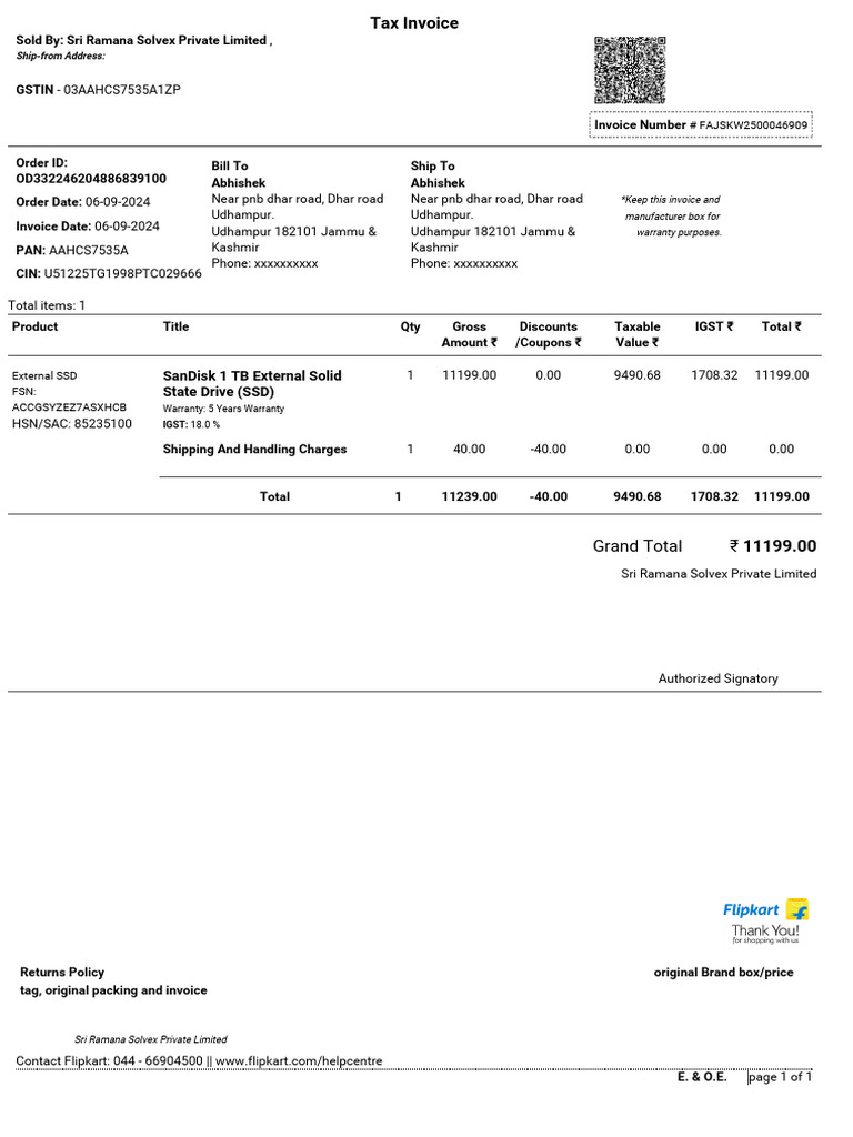 OD332246204886839100-10 | PDF | Taxes | Payments