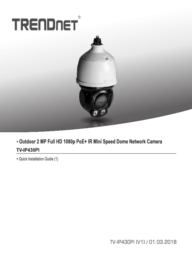 Trendnet Camera Manual | PDF