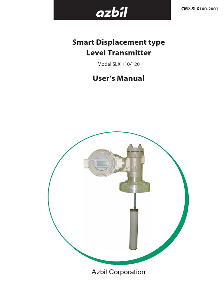 CM2-SLX100-2001-04 Level Transmitter PDF | PDF | Pascal (Unit ...