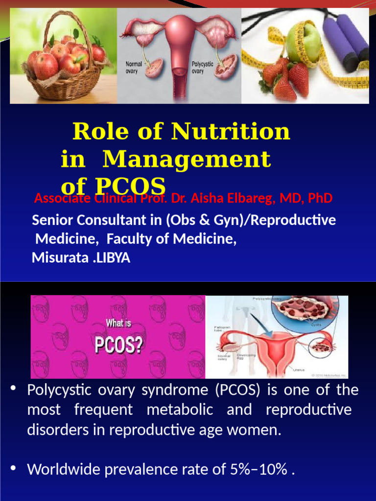 pcosnutrition-180903034327 | PDF | Polycystic Ovary Syndrome | Medical ...