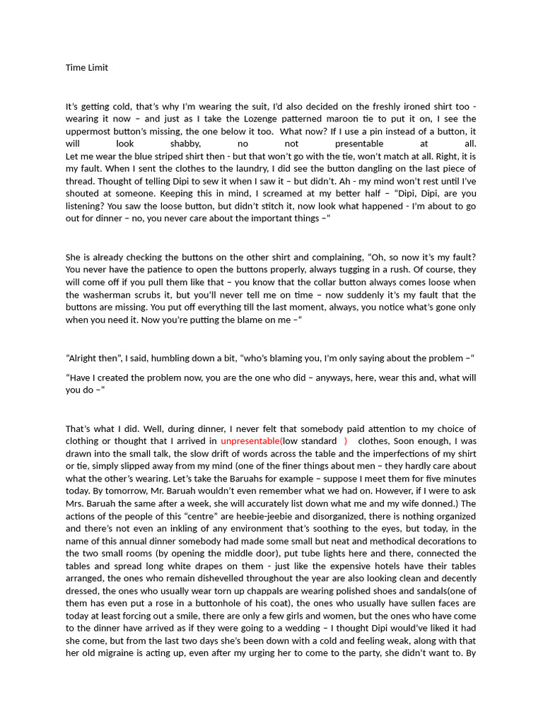 Checked Time Limit | PDF